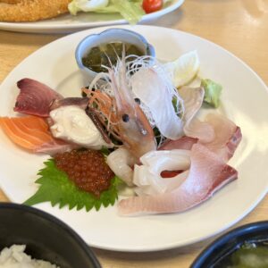 徳島県パワースポット⑪びんび家の刺盛定食