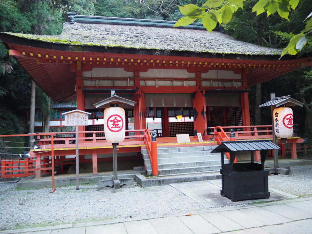 こんぴらさん食べ歩き⑨：923段目、白峯神社の写真です。