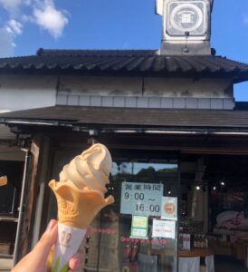 マルキン醬油記念館　醤油ソフトクリーム