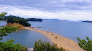 小豆島　代表的な観光地　エンジェルロード