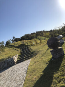 庵治町 観光⑧：あじ竜王山公園 公園内