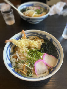 庵治町 観光➂：手打ちうどん じゅん 天ぷらうどん