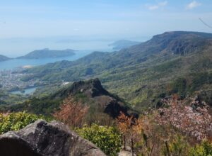 小豆島　寒霞渓からの写真②