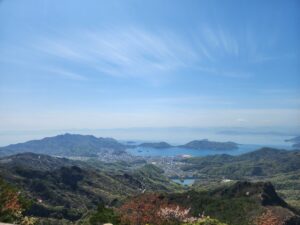 小豆島　寒霞渓からの写真①