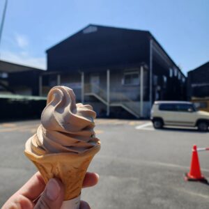 マルキン醤油記念館　ソフトクリーム