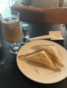 【高松レトロカフェ①『コーヒーサロン皇帝』】ホットサンド