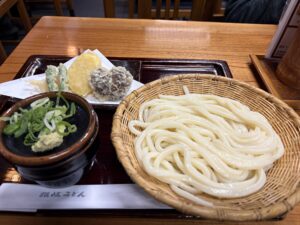 【倉敷　うどん】なか浦うどん　天ざる