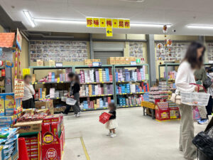 日本一のだがし売場 店内 日本一のだがし売場 店内